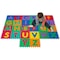 Toy Time Interlocking Foam Tile Play Mat with Letters, Nontoxic Multicolor Puzzle for Playrooms /Classrooms 730616JZK - alternate 2